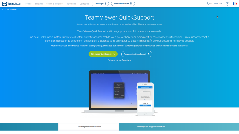 Tutorial : TeamViewer QuickSupport | TiPi's blog